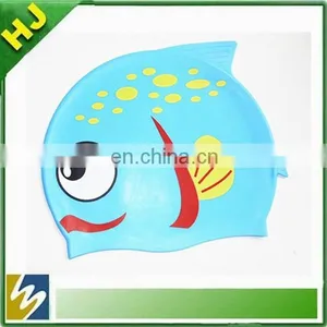 Personality Waterproof Cartoon Novelty Silicone Swim Cap thumbnail-4
