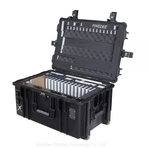 IPad Trolley for Schools,Tablet Charge & Sync Canbinet Cart for 16 IPads thumbnail-4