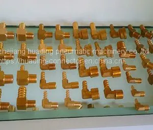 Brass Male Hose Barbed Elbow , BSP ,BSPT,NPT,G,ZG Hose Nipple thumbnail-1