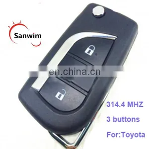 Remote Key Circuit Board 314.4 MHZ 3 Buttons thumbnail-1