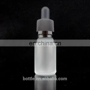 1oz (30ml)frosted Boston Round Glass Bottle With Glass Dropper thumbnail-3