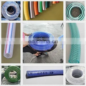 High Pressure Braided PVC Clear Hose Braid Reinforced Pipe Water Tubing thumbnail-2