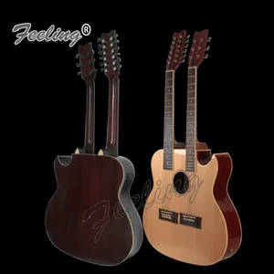 Feeling Harp Guitar Double Neck Guitar Double-1 thumbnail-2