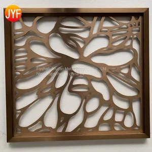 Decorative Screen Partition Stainless Steel Sheet 201 for Interior Door thumbnail-4