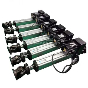 High Speed High Precision Servo Linear Actuator for 6DOF Stewart Platform thumbnail-4