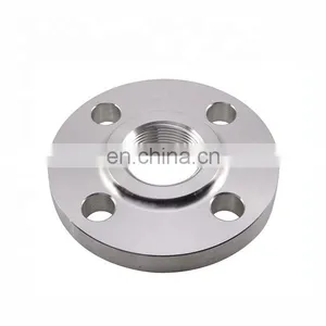 Ansi Dn150 cl 150 Stainless Steel Raised Face rf Threaded Flange Asme thumbnail-5