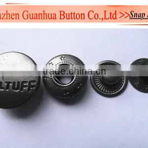 Customized Metal Brass Snap Button With Four Parts thumbnail-1