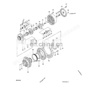 Genuine New Travel Motor Shaft 2051884 Pinion Gear Shaft For ZX330-3 ZX330-3G ZX330-5G ZX330LC-5G Excavator thumbnail-1