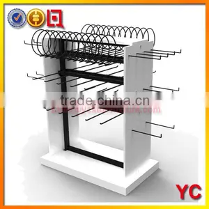 MDF Metal Hat Display Rack With Powder Coated thumbnail-1