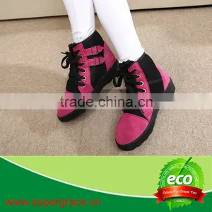 Natural Sheepskin Girls Shoes thumbnail-1