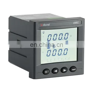 AMC72L-AV3/C Voltmeter Accuracy 0.5 Digital Smart Three Phase Voltage Meter With RS485 Modbus thumbnail-1