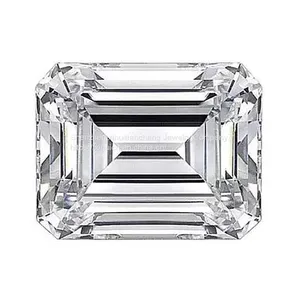 Emeral Cut Diamond Lose Stone Moissanite Diamond Suitable for Ring, Necklace, Earring, and Other High Jewelry Inlay thumbnail-1