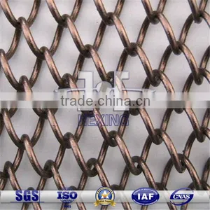 Fashion Decorative Metal Wire Mesh Roller Blind thumbnail-1