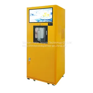 Professional Commercial Smart Touch Screen Automatic Vendlife Beer Elevator Combo White Red Wine Water Drink Beverage Champagn Wine Vending Machine thumbnail-1