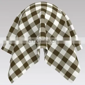 Best Price Wholesale High Quality Yarn Dyed 100% Cotton Plaid Flannel Fabric thumbnail-3