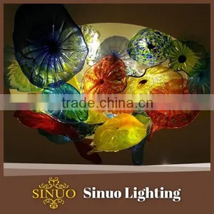 European Style Hand Blown Glass Lamps thumbnail-1