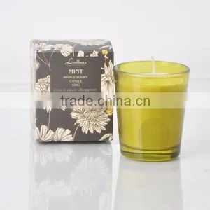 100g High Quality Decorative Scented Glass Candle Jar SA-1917 thumbnail-2