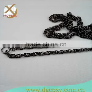 Gunmetal Double Attached Chain for Bag Parts thumbnail-1