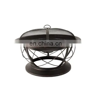 Round Outdoor Portable Charcoal Korean Gas BBQ Grills thumbnail-2