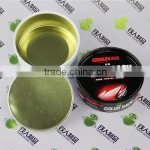 Round Plug in Lid Car Wax Metal Packaging thumbnail-2