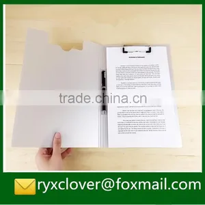 Customized Hot Sale a4 Writing Clipboard With Folding Side Made in China thumbnail-1