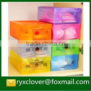PP Production Plastic Clear Folding Shoes Packaging Box Quality Choice thumbnail-2
