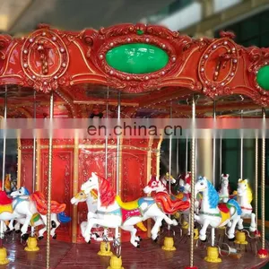 Carousel Horse Merry go Round for Kids Equipment Carousel Ride for Kiddie for Sale thumbnail-3