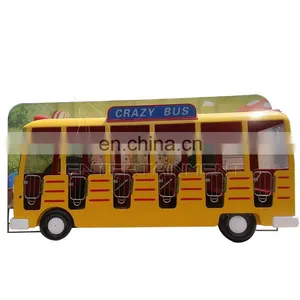 Amusement Park Thrilling Ride Crazy Bus For Sale thumbnail-1