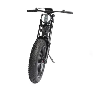 IVelo Fat Tire Electric Bike 20 Inch 48V 1000W Rear Motor With Swappable Battery for Adults thumbnail-4