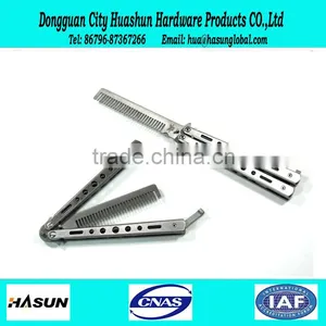 Stainless Butterfly Comb for Training Practice thumbnail-3