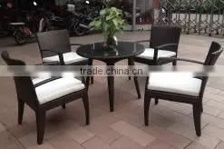Quality Assured Easy-cleaning Low Price China Furniture Outdoor Brown Wicker Sofa thumbnail-4