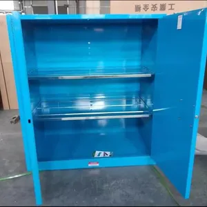 110 Gal Alcohol Storage Cabinet With Dual Vents | 18-Gauge All-Welded | Adjustable Shelves | NFPA for Labs thumbnail-3