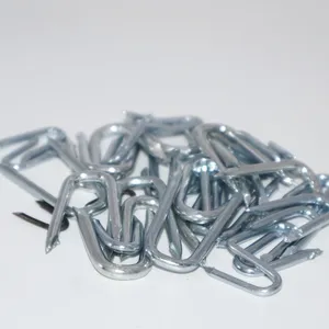 Heavy Duty U Shaped Nails 50mmx5mm Dia Galvanized for Outdoor Applications thumbnail-4