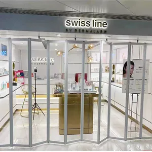 Heavy-Duty Bi-fold Doors for Warehouses & Industrial Showrooms | Commercial Grade Aluminum Multi-fold Systems thumbnail-5