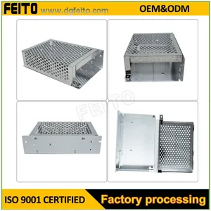 Custom Aluminium Alloy Power Supply Housing Waterproof Circuit Board Housing Sheet Metal Fabrication Services for Electronic thumbnail-2