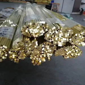 Edge Closing Copper Flat Rod 99.99% Pure Round Square Copper Strips Brass Rod Bar thumbnail-3