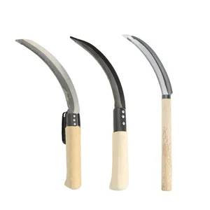 Wholesale African Sickle Agricultural Sickle Hand Held Sickle for Crop Harvesting Grass Cutting and Farm Supply thumbnail-3