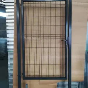 Custom Size 3D Panel Fence Gate With Precision Stamping Lock Hole Frame thumbnail-3