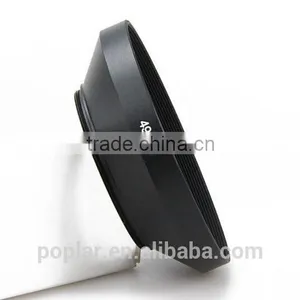 Wide Angle 49mm Metal Lens Hood Cover for Canon Nikon 49mm Filter / Lens thumbnail-2