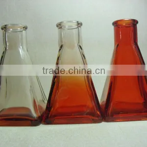 Orange Colour Glass Aromatherapy Diffuser Bottle thumbnail-1
