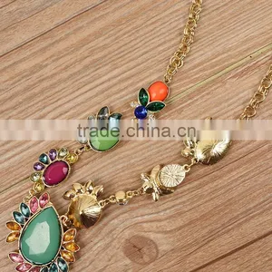 Luxury Multicolor Statement Necklaces Fashion Necklaces 2016 thumbnail-2