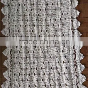 Cheap Lace Fabric Cotton Embroidery Lace Trim Lace Design for Dress Accessory thumbnail-3