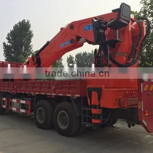 Lowest Price !!! 2015 NEW STYLE Euro 2 6*4 Truck Mounted Crane With Free Parts thumbnail-3
