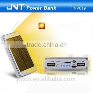 High Capacity Rechargeable Mobile Solar Power Bank With Dual USB Output NP019 thumbnail-5