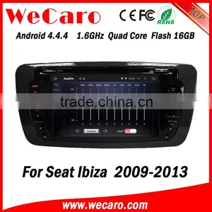Wecaro WC-SI7004 Android 4.4.4 Car Dvd Player Quad Core Touch Screen Car Radio for Seat Ibiza 2013 Audio System 1080p 2009-2013 Quality Choice thumbnail-1