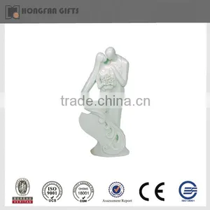 2016 New Cheap Ceramic Wedding Car Decoration Dolls thumbnail-1