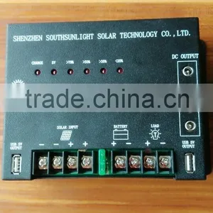 Factory Supply 12v 24v 48v Solar Charge Controller With USB Output, Pwm Solar Charge Controller Manual, 30A/50A Solar Controller thumbnail-3