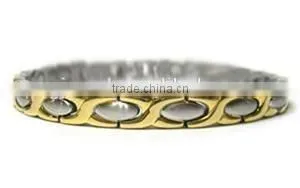New Gold & Silver Bracelet Designs Stainless Steel Charm Bracelet thumbnail-1