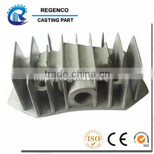 Die Casting for Cylinder Radiator, Made With ADC12 Aluminum and CNC Machining, Plating Surface thumbnail-1