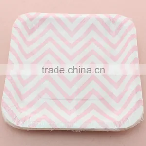 New Products 2015 Innovative Product 7 Inch SQUARE PAPER PLATE for Party Supplies thumbnail-6